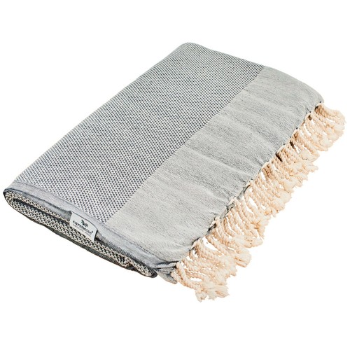 Plaid tagesdecke favo - favo, grau