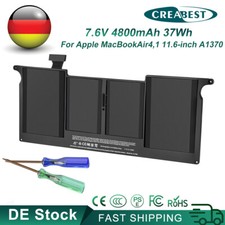 A1406 7.3V Akku Für Apple MacBook Air 11" A1375 A1370 2011 A1465 Mid 2012 MC968