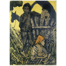 Otto Mueller, Zigeuner Familie am Planwagen 11003001435