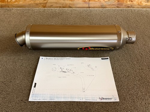 Akrapovic exhaust endcan