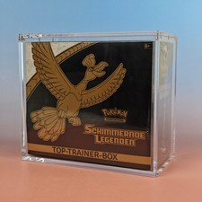 POKEMON SCHIMMERNDE LEGENDEN TOP TRAINER BOX 2017 GERMAN OVP SEALED