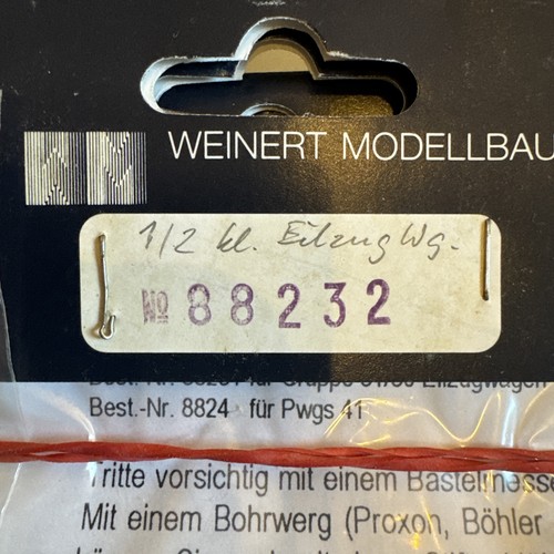 Weinert modellbau spur - weinert, h0