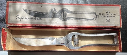 Ddr geflügelschere veb - geflügelschere,