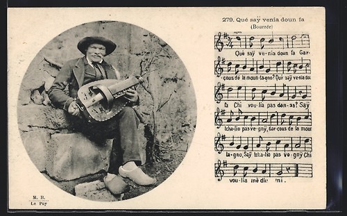 Alter baske spielt auf - baske, der