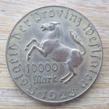 Münze 10000 Mark Notgeld der