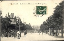 Ak Paris XI, Boulevard Pasteur