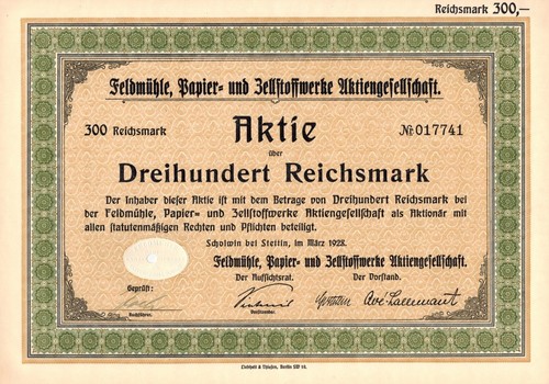 Stettin szcezin feldmühle - szcezin,