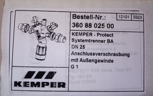 Kemper protect systemtrenner - kemper,