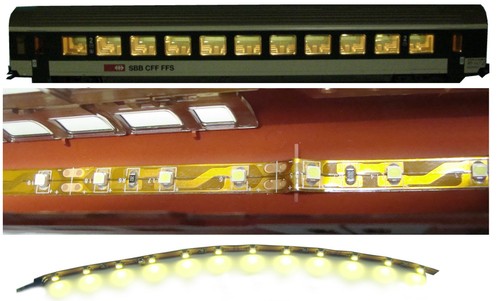 Led personenwageneleuchtung - led,