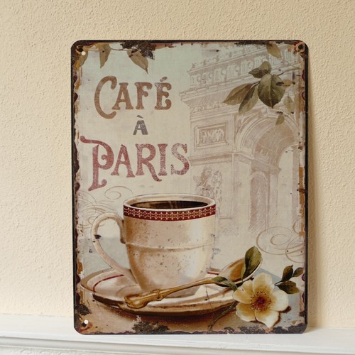 Blechschild metallschild café - metallschild,