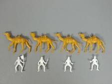 STECKIS: Kamelreiter EU 1983 - Komplettsatz weiß, Kamele ocker