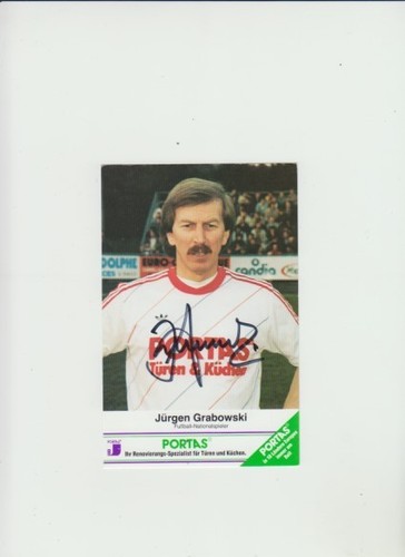 Portas autogrammkarte jürgen - portas,