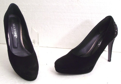 Schwarze pumps wildleder - schwarze,