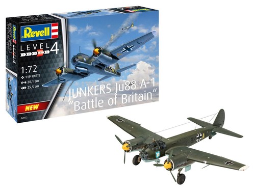 Revell 04972 junkers a1 - junkers, 88
