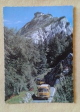 Alte AK-Auffahrt zum Kehlsteinhaus-Bus-ungelaufen-60er Jahre?