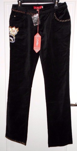Schöne schwarze samthose - schöne,