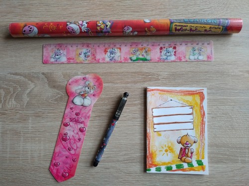 Diddl schulmaterial set lineal - set,