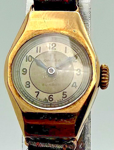 Omega damenuhr massiv - kt,