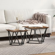 Satz Couchtische 2er Set Rund