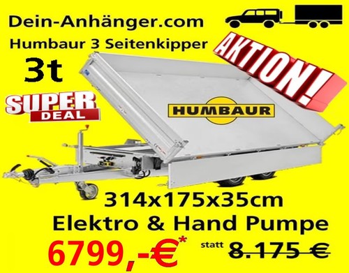 Humbaur dreiseitenkipper - humbaur,