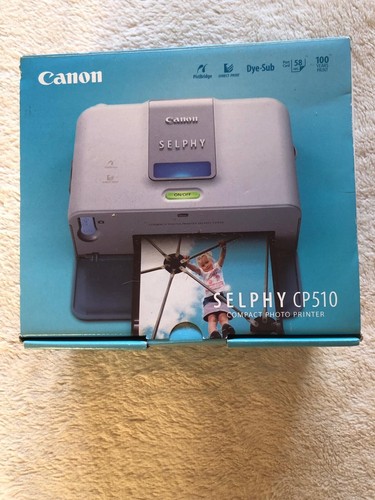 Vintage canon selphy cp510 - canon,