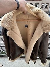 AVIREX B3 Fliegerjacke Pilot Shearling Lammfell 52 US=3XL/4XL￼Vintage UNGETRAGEN