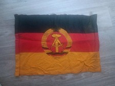 Vintage Alte DDR Fahne Flagge