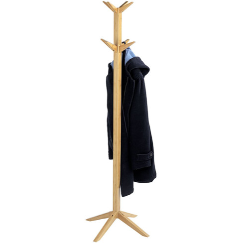 Standgarderobe aus bambus - aus,