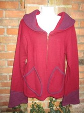 Jacke Wolljacke Wolle rot
