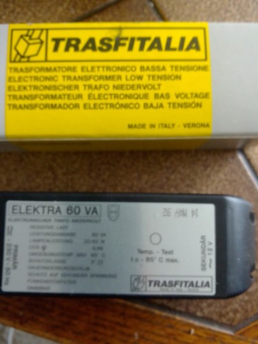 Niedervolt trafo va - trafo, 60