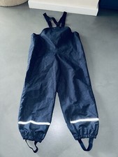 Tcm Regenhose Matschhose Tchibo Buddelhose blau Denim Look 122/128 5.000 mm 