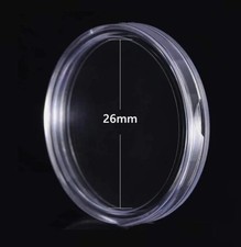 10 Münzkapseln  26mm für