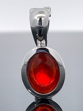 ANHÄNGER AUS 950/- PLATIN MIT  CHRERRYOPAL TERRA OPALIS  SCHMUCKJAGD