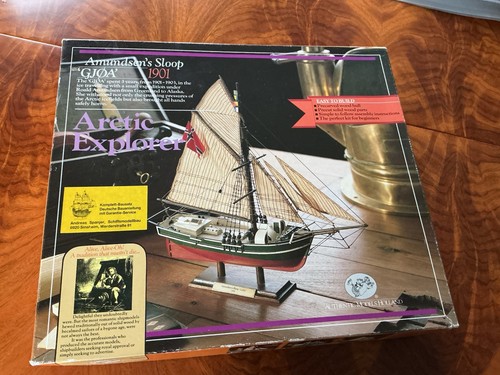 Schiffsmodell amundsens sloop - schiffsmodell,