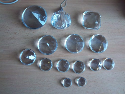 Deko acryl glas diamanten - acryl/glas,