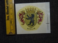 DECAL  stadtwappen BERLIN