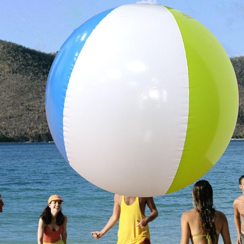 Aufblasbarer strandball - aufblasbarer,