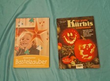 Kinderbuch Bastelzauber + Buch Halloween Laterne Basten / Kürbis Deko