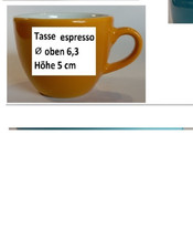 KAHLA Pronto Colore Tasse Cappuccino Mokka Espresso großer Becher Untertasse