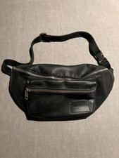 Calvin Klein Bauchtasche, Brusttasche, Lederoptik, schwarz