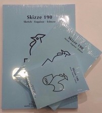 Der blaue Block Skizzenblock DIN A2, A3, A4, A5  190g Hahnemühle 