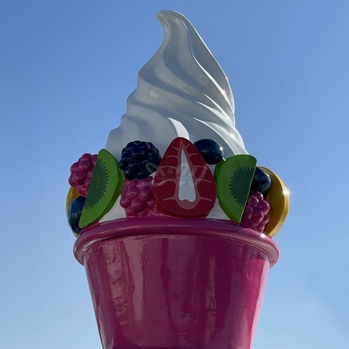 Frozen yogurt eis becher - yogurt, 93