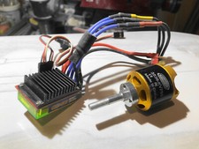 3536 - 750 KV Brushless Motor mit 60A ESC Speed Controller Combo Set