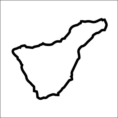 Teneriffa silhouette - teneriffa,