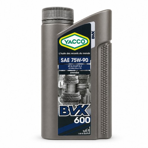 Yacco bvx 600 75w90 - yacco,