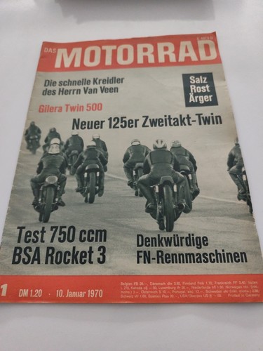 Motorrad 1970 kreidler van - 1/1970,