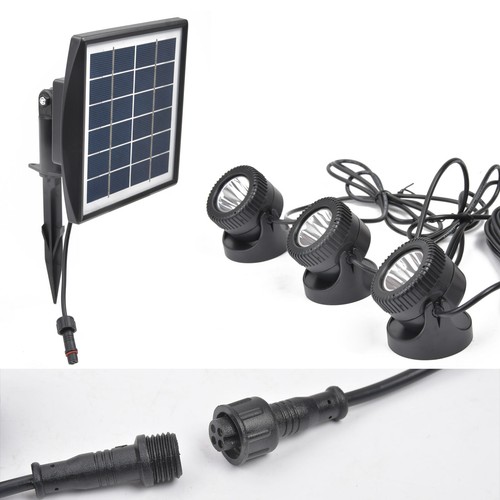 Rgb led solar teichbeleuchtung - solar,