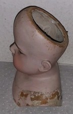alt Porzellankopf Puppenkopf doll head Brustblattkopf Schulterkopf antik