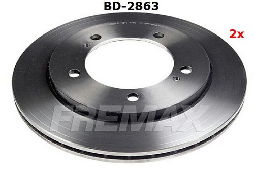 Bremsscheiben vorne fremax - bremsscheiben,