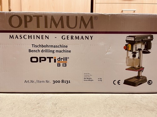 Optimum tischbohrmaschine - optimum,